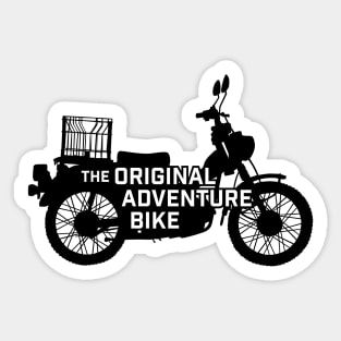 The Original Adventure Bike (Black) Sticker